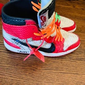 ;SHOESURGEON type OFF WHITE Jordan 1’s